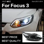 Car Styling for Ford Focus Headlights 2012-2014 Focus 3 LED Headlight DRL Hid Head Lamp Angel Eye Bi Xenon Beam Accessories - Image 3