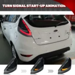 LED Tail Lights for Ford Fiesta 2008-2017 MK7 MK7.5 Dynamic Animation Sequential Turn Signal Rear Lamps - Image 4