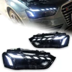 Car Styling Head Lamp for Audi A4 Headlights 2013-2016 RS5 Type Headlight Projector Lens DRL Signal Automotive Accessories