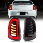 LED Tail Lights For Chrysler 300 300C 2011-2014 Rear Lamps Start-up Animation Sequential Turn Signal Accessory Assembly
