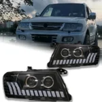 Car Lights for Mitsubishi Pajero V73 LED Headlight Projector Lens 2004-2014 Montero V75 V77 Dynamic Signal DRL Accessories - Image 4