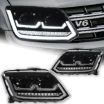 Car Styling Head Lamp for VW Amarok Headlights 2010-2020 LED Headlight Projector Lens DRL Signal Animation Auto Accessories