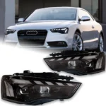 Car Lights for Audi A5 LED Headlight Projector Lens 2008-2016 Animation DRL Dynamic Signal Reverese Automotive Accessories