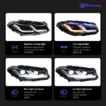 Car Lights for BMW F10 LED Headlight Projector Lens 2010-2016 F18 520i 525i 530i F11 Front DRL Signal Automotive Accessories - Image 3