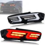 LED Tail Lights for Chevrolet Camaro Chevy 2019-2024 ZL1 SS Sequential Turn Signal Dynamic Animation Rear Lamps Assembly - Image 2