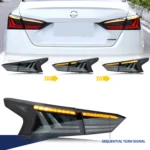 LED Tail Lights for Nissan Altima 2019-2025 Smoked Rear Lamps SR Sequential Signal Start-up Animation Assembly - Image 2