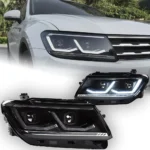 Car Lights for VW Tiguan LED Headlight Projector Lens 2017-2020 Dynamic Signal DRL Head Lamp Automotive Accessories
