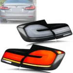 LED Tail Lights for BMW 5-Series F10 M5 2011-2016 Dynamic Animation Sequential Turn Signal Rear Lamps Assembly