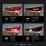 Car Lights for BMW G22 G82 M4 GTS 425i 430i 2020-2024 Upgrade Laser Dynamic Signal Lamp DRL Automotive Tool Accessories - Image 3