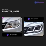 Car Styling Head Lamp for Tiguan Headlights 2007-2012 Tiguan LED Headlight upgrade New Tiguan X led Projector Lens DRL Signal - Image 5