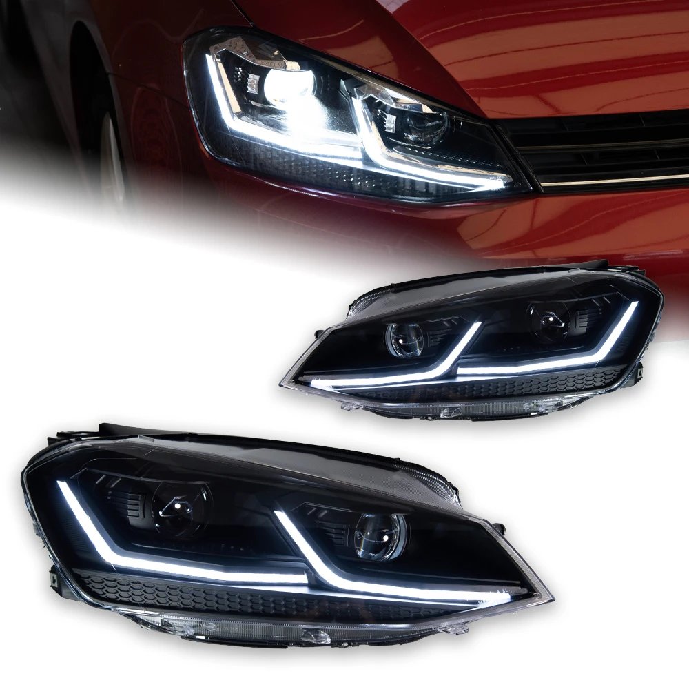 S4c8dcf86cf0c4344938d04fba786223bx.webp Car Styling for VW Golf 7 LED Headlight 2013-2017 MK7 Headlights DRL Head Lamp Dynamic Signal Lens Automotive Accessories - Image 1