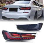 LED GTS Tail Lights for BMW 3-Series G20 G80 M3 Saloon 2019-2024 Start-up Animation Sequential Turn Signal Rear Lamps Assembly