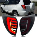 LED Tail Lights for Toyota RAV4 2009-2012 Start-up Animation Sequential Indicator Rear Lamps Assembly