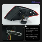 Car Styling Tail Lamp for Benz W204 Tail Lights 2007-2013 Maybach Style LED DRL Turn Signal Brake Reverse Auto Accessories - Image 4