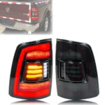 LED Tail Lights for Dodge Ram 2009-2018 1500 2500 3500 4th Gen Dynamic Animation Sequential Turn Signal Rear Lamps Assembly