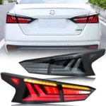 LED Tail Lights for Nissan Altima 2019-2025 Smoked Rear Lamps SR Sequential Signal Start-up Animation Assembly