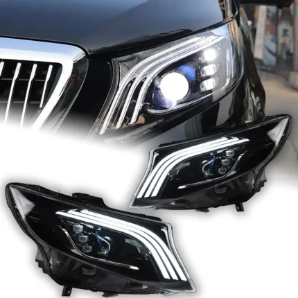 Car Styling Head Lamp for Benz Vito Headlights 2015-2020 V-Class V250 LED Headlight LED Projector Lens DRL Auto Accessories