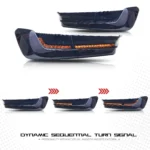 LED GTS Tail Lights for BMW 3-Series G20 G80 M3 Saloon 2019-2024 Start-up Animation Sequential Turn Signal Rear Lamps Assembly - Image 3