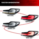 LED Tail Lights for BMW G30 F90 M5 5-Series 520 530 2017-2020 Sequential Turn Signal Blue Start-up Animation Rear Lamps Assembly - Image 2