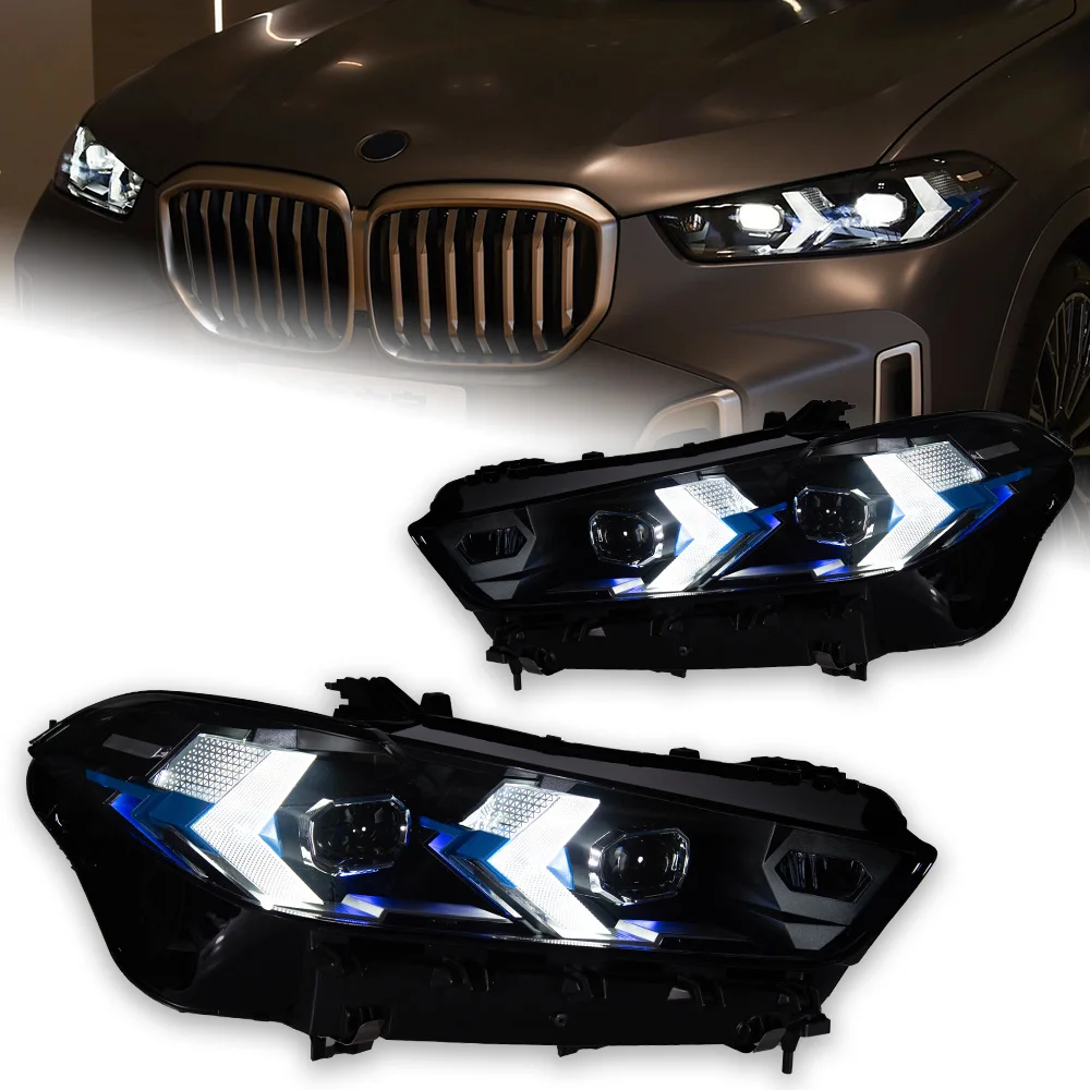 Sa8c529c91ad24ebab7c99c9397210818M.webp Headlight For Upgrade Modified Headlight For BMW X5 G05 2019-2022 Dynamic Signal Head Lamp Auto Accessories - Image 1