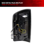 LED Tail Lights for Dodge Ram 2002-2005 1500 2500 3500 3rd Gen Dynamic Animation Sequential Turn Signal Rear Lamps Assembly - Image 5