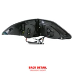 LED Tail Lights for Lexus RX350 RX450h RX 2010-2015 Black Rear Lamps Sequential Turn Signal Start-up Animation Assembly - Image 5