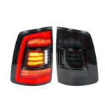 LED Tail Lights for Dodge Ram 2009-2018 1500 2500 3500 4th Gen Dynamic Animation Sequential Turn Signal Rear Lamps Assembly