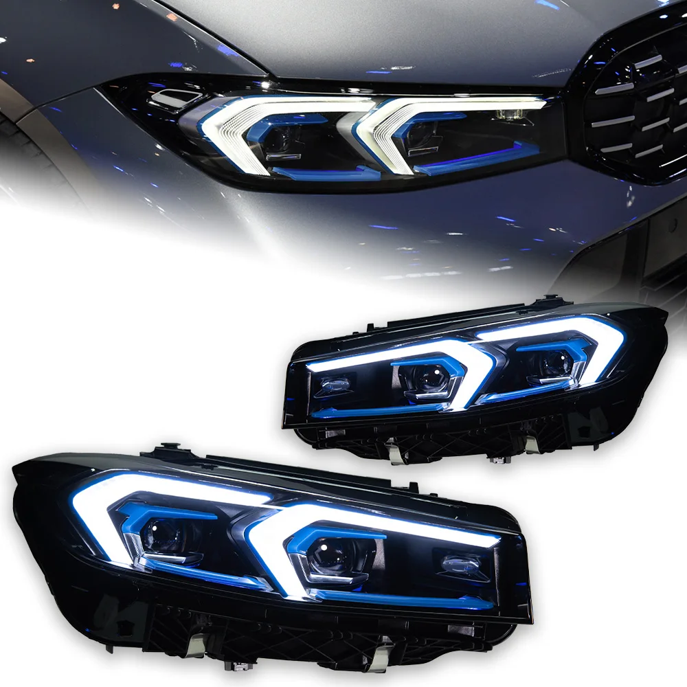 Sce58555cb2f243d58784bbbc8d508029K.webp Head Lamp for BMW G20 G28 LED Headlight 2019-2022 Headlights 320i 3 Series DRL Turn Signal High Beam Angel Eye Projector - Image 1