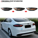LED Tail Lights for Ford Mondeo MK V Fusion 2013-2016 Start-up Animation Sequential Turn Signal Rear Lamps Assembly - Image 3