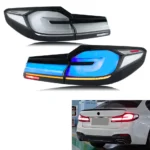 LED Tail Lights for BMW G30 F90 M5 5-Series 520 530 2017-2020 Sequential Turn Signal Blue Start-up Animation Rear Lamps Assembly