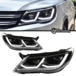 Car Styling Head Lamp for Tiguan Headlights 2007-2012 Tiguan LED Headlight upgrade New Tiguan X led Projector Lens DRL Signal - Image 4