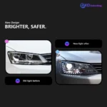 Car Styling for VW Jetta Headlights 2011-2018 Jetta Gli LED Headlight Europe Version Led Drl Hid Bi Xenon Auto Accessories - Image 2
