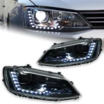 Car Styling for VW Jetta Headlights 2011-2018 Jetta Gli LED Headlight Europe Version Led Drl Hid Bi Xenon Auto Accessories