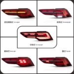 2 Colors Car Styling Tail Lamp for Golf8 Gti Taillights 20 20-2023 MK8 LED Taillight Golf MK8 Rear Stop DRL Brake Auto Accessories - Image 4