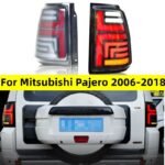 Auto Taillight Assembly for Mitsubishi Pajero 2006-20 18 Upgrade Highlight Dynamic Signal Lamp Reverse Brake Lights