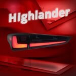 Car Tail Lights For Toyota Highlander 20 22-2023 Taillight Assembly Crown LED Through Type Driving Light Brake Light - Image 4