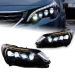 Auto Headlights for Peugeot 3008 5008 LED Headlight 20 17-20 20 Headlights 4008 5008 Car Front Daytime Light DRL Lamp - Image 3