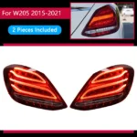 Auto Parts Rear Lamp For Mercedes Benz C Class W205 C180 C200 C260 20 15-20 21 Taillights Brake Lights Running Stop Taillight Accessories - Image 6