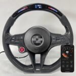 Automobile Carbon Fiber Steering Wheels for Alfa Romeo Racing Wheel Customized