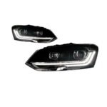 Car Headlights For VW Polo 20 11-20 18 Head Lights 2022 Style Replacement Headlight LED Low Beam Daytime Running Light - Image 2