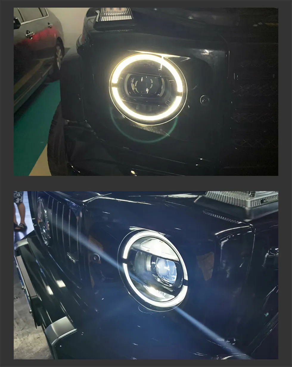For W463 Headlights 2007-20 17 G350 G500 G63 LED Head Lamp DRL Dynamic Signal Lamp Front Light Assembly