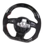 Auto Parts Round LED Steering Wheel for AUDI TT TTRS R8 RS RS4 RS5 RS6 RS7 S4 S5 S6 S7 S8 Carbon Fiber - Image 3