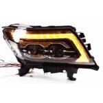2 PCS Auto Car HeadLight Parts For Navara NP300 20 17-2021 Modified LED Lamps Headlights Daytime Running Lights - Image 2