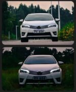 Car Headlights LED Light Bulb For Toyota Corolla 2014-20 16 Headlight LED Running Lights Bi-Xenon Beam Fog Lights - Image 4
