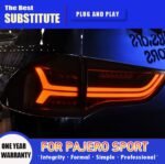 LED Tail Light for Pajero Sport 2004-20 15 LED Taillights Assembly Sequential Dynamic Turn Signal Reverse Lamp - Image 5