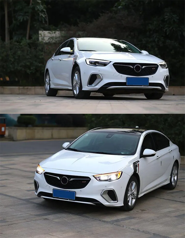 Car Tuning Headlights for Opel Buick 20 17-2021 Regal LED Headlight High Low Beam Front Lamp Turn Signal Lights