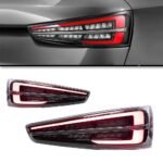 LED Auto Taillight Assembly For Audi Q3 Taillight 20 13-2 018 Full LED Running Lights Sequential Signal Lamp