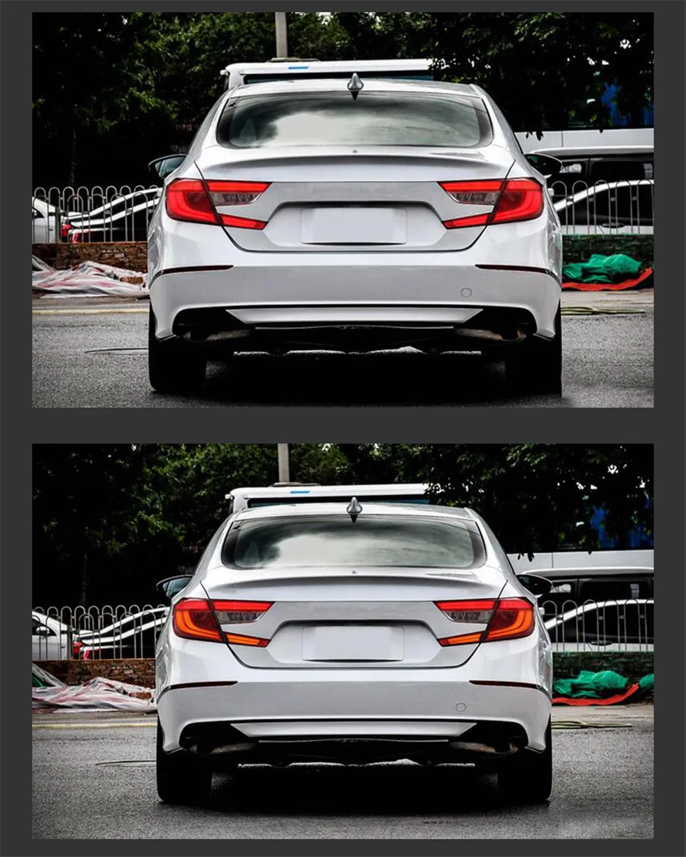 Auto Taillights For Accord X 20 18-2021 G10 LED Taillight Assembly Upgrade Original Design Dynamic Turn Signal Lamp Accessories Kit