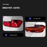 BMW F30 2013-20 18 F35 F80 3D Rear Lamp 318i 320i 325i 330i 335 LED Rear Lights Turn Signal Light Reversing Brake Fog Lamp - Image 3