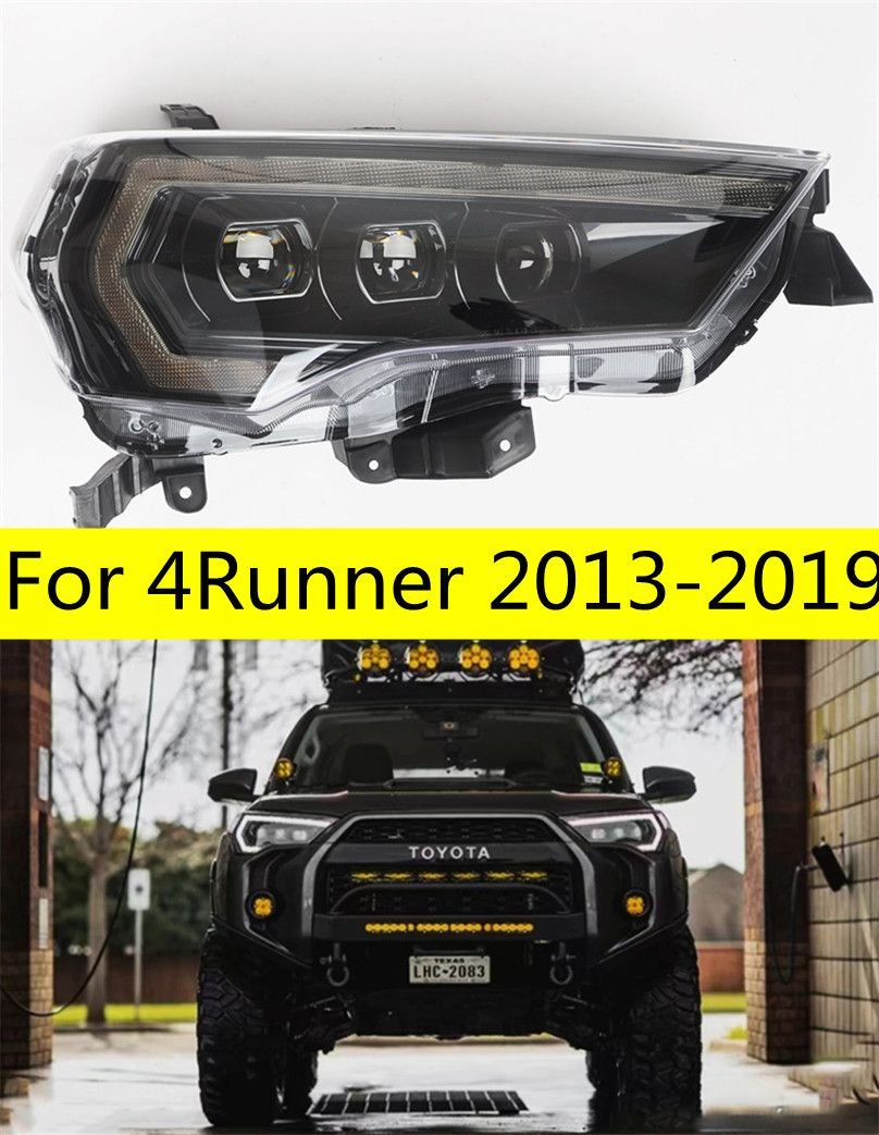 134c17ee-dfad-4a96-a2ff-d41d794900e2 Car Tuning LED Headlight For Toyota 4Runner 20 13-20 19 LED Light High Beam Daytime Running Headlights Accessories - Image 1